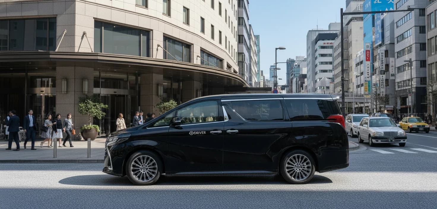 Premium chauffeur service in Tokyo, Japan
