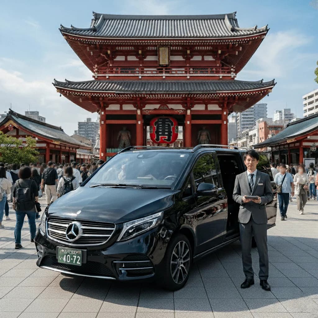 Premium chauffeur service showcase